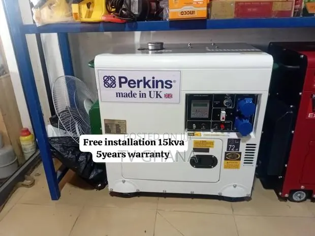 Silent Diesel Perkins 15kva | Backup Power Done Right15kva · Photo 1