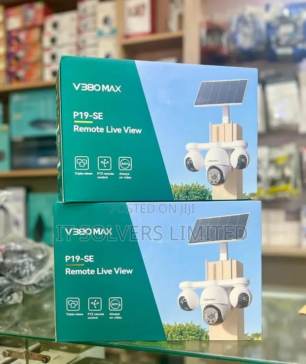V380 Max P19SE 4G Solar Outdoor Camera · Photo 1
