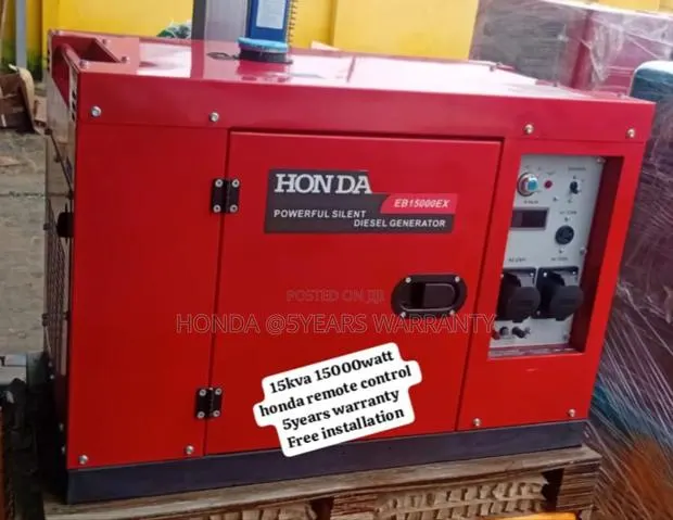 Mute and Silent Remote Control 15000w 15kva Honda Generator · Photo 1