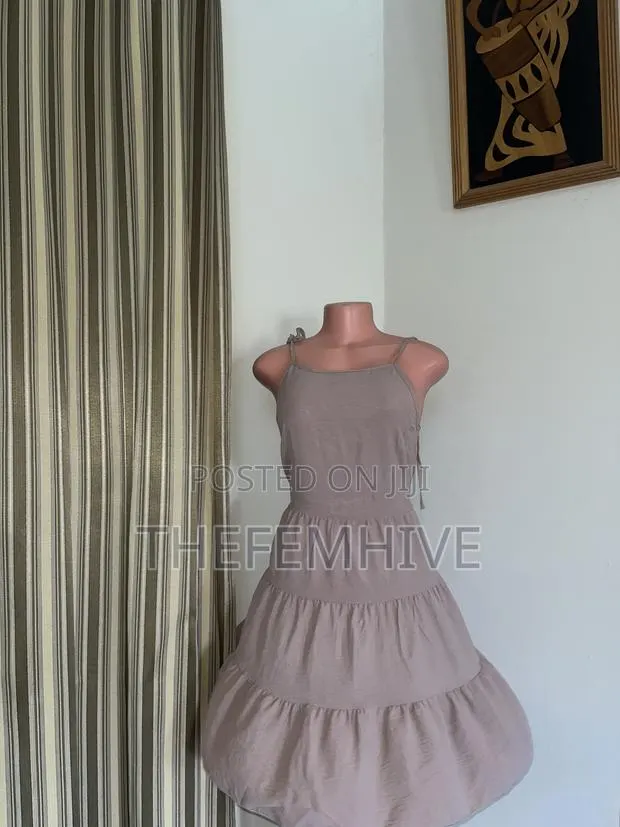 Brown Sleeveless Dress Thrift · Photo 1