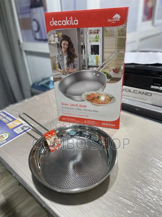 Decakila Stainless Steel Frying Pan · Photo 1