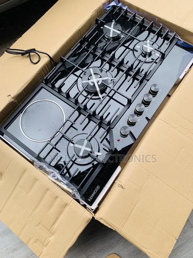 Best Buy for Less 90cm 4+1 Ceramic Burner Gas Cooker Hob Built-In · Photo 1