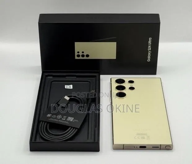 New Samsung Galaxy S24 Ultra 512 GB Gold · Photo 1