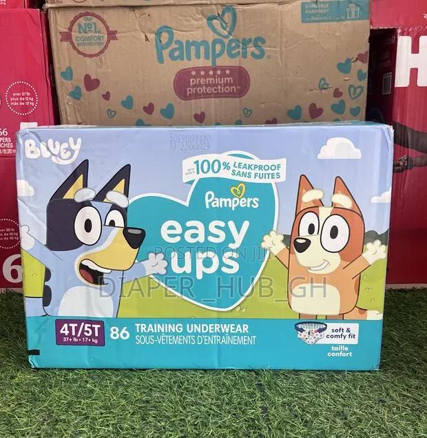 Pampers, Easy Ups Training Underwear Boys Size 4t/5t (Count of 86) · Photo 1