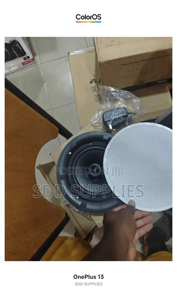 Frameless Magnetic Grill Single Bluetooth Ceiling 100 Watts · Photo 1
