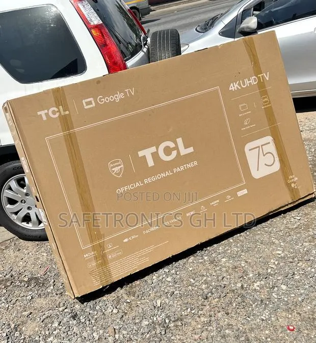 Ultra Sealed TCL Uhd Android Frameless Led P755 75 Inch Tv · Photo 1