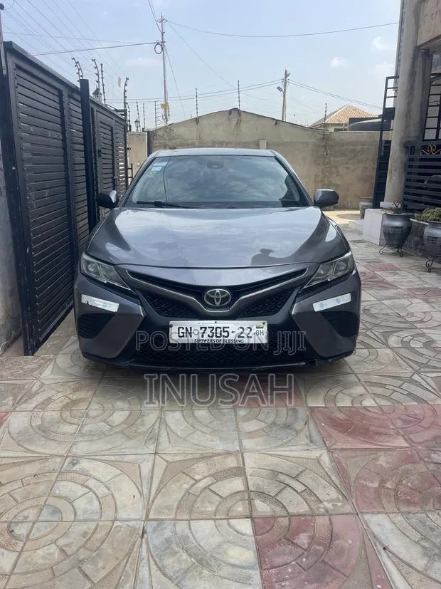 Toyota Camry SE (2.5L 4cyl 8A) 2019 Gray · Photo 1