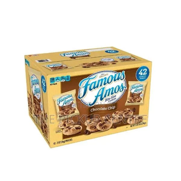 Famous Amos Chocolate Chip Cookies 2 Oz. 42 Ct · Photo 1