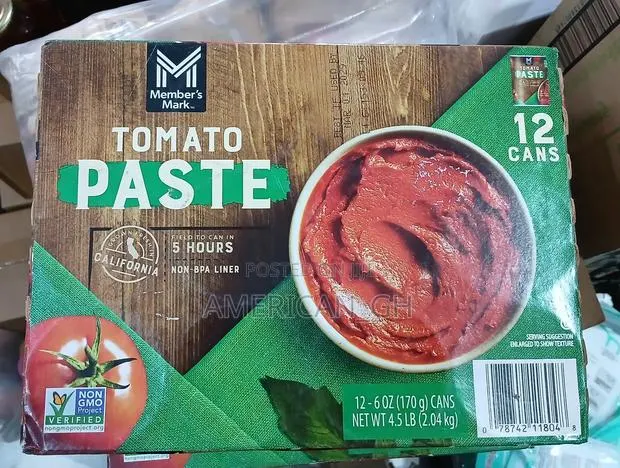 Members Mark Tomato Paste, 12 Cans · Photo 1
