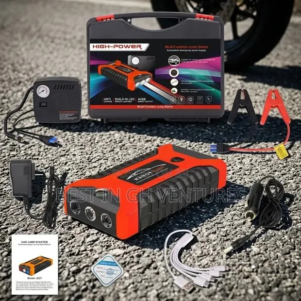 Power Bank Multipurpose Car Jump Starter With Inflator · Photo 1