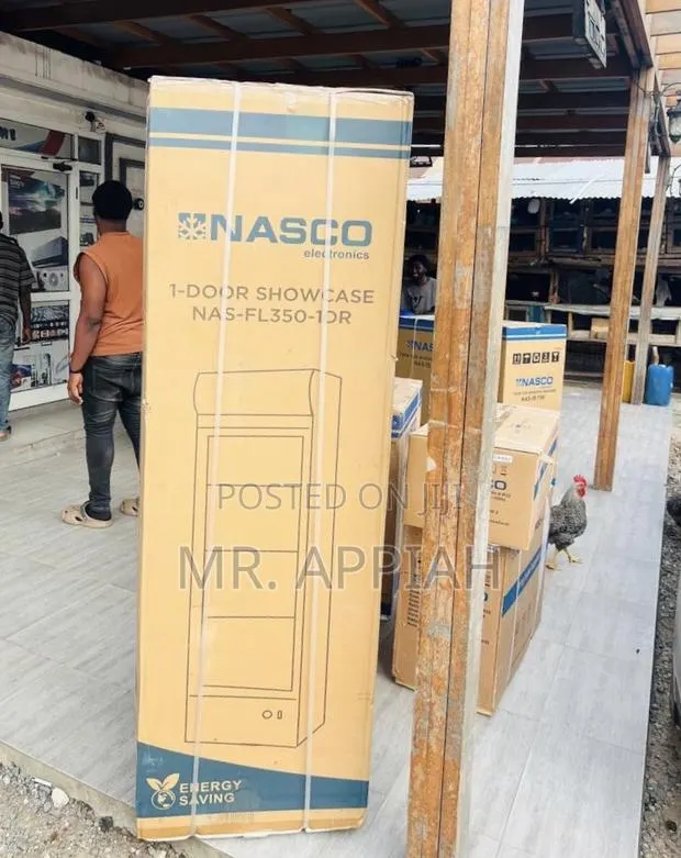 Sleek Nasco 288l Glass Door Beverage Cooler(Nas-Fl350-1dr-1) · Photo 1