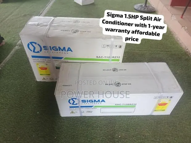 "Best Quality Sigma 1.5HP Split AC for Quick, Efficient Cooling · Photo 1