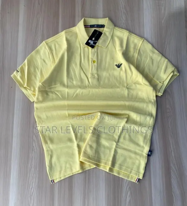 Yellow Heavy Club T Tops for Men · Photo 1