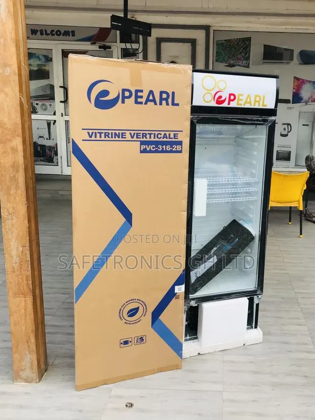 Get Lockable 300 Liters Singledoor PVC-316 Glass Fast Fridge · Photo 1