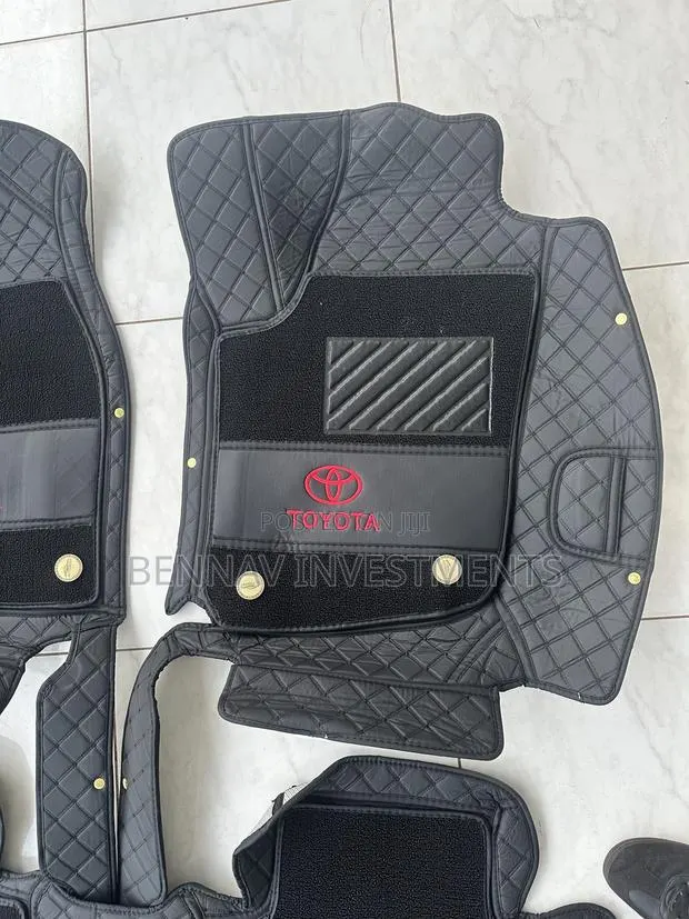Toyota RAV4 2019 to 2025 5D Premium Quality Leather Floor Mat/Carpet · Photo 1