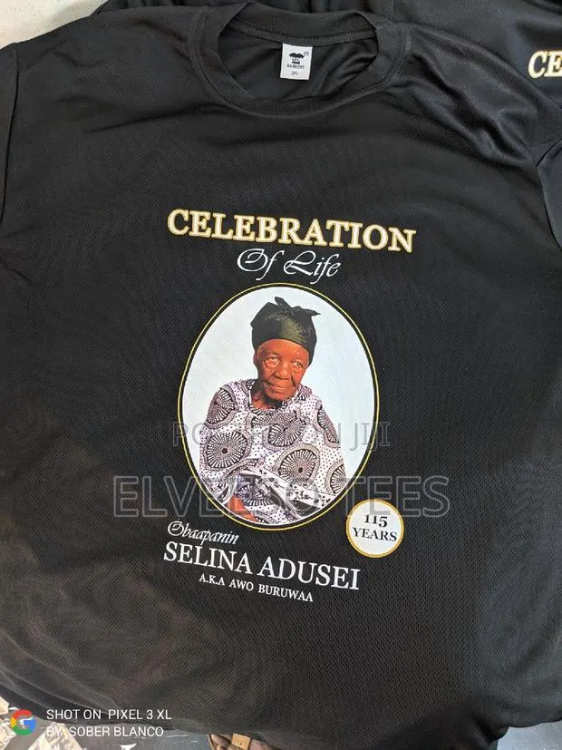 Customized Funeral T-shirts · Photo 1