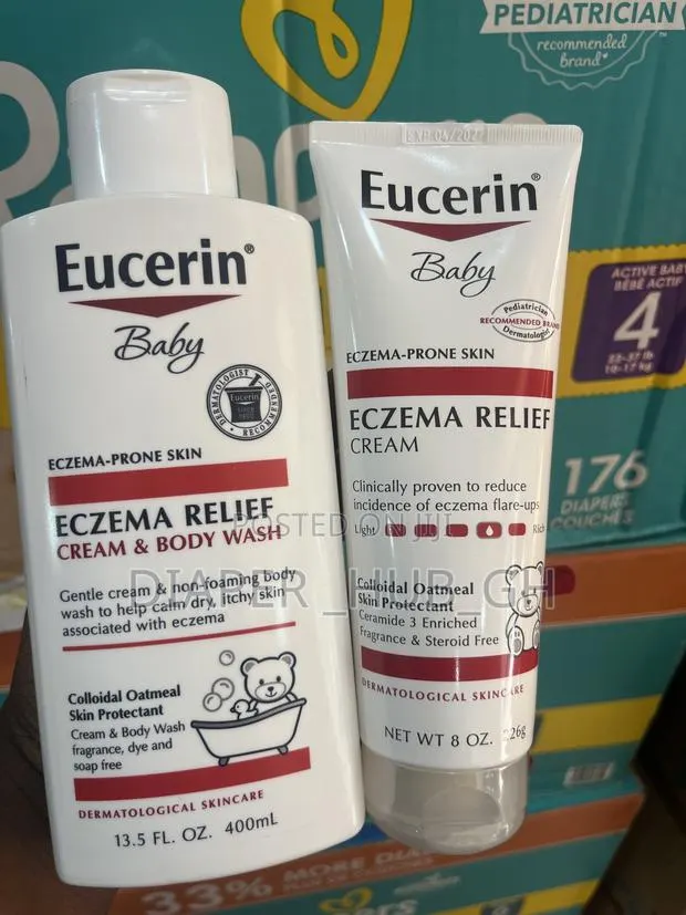 Eucerin Baby Eczema Relief Skin Care Set · Photo 1
