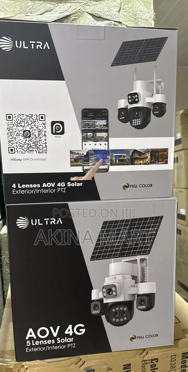 Hieasy 5lens Solar 4G Camera Five Lens 4g Solar Camera · Photo 3