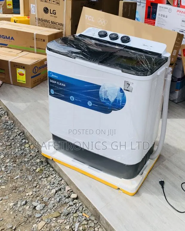 Grab Quality Midea 7.0kg Semi Auto Washing Machine MF100W70/W-GH · Photo 1
