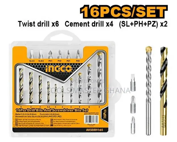16 PCS Drill Bits Screwdriver Bits Set - Aksdb9165 · Photo 1