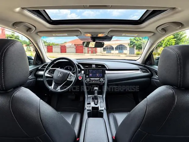 Honda Civic EX-L Sedan 2019 Black · Photo 1