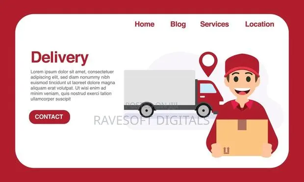 Website Design for Delivery Companies/Services · Photo 1