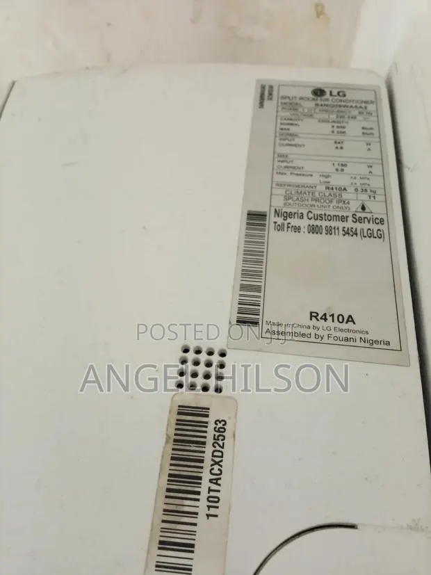 AC LG 1.HP Smart Inventor · Photo 1