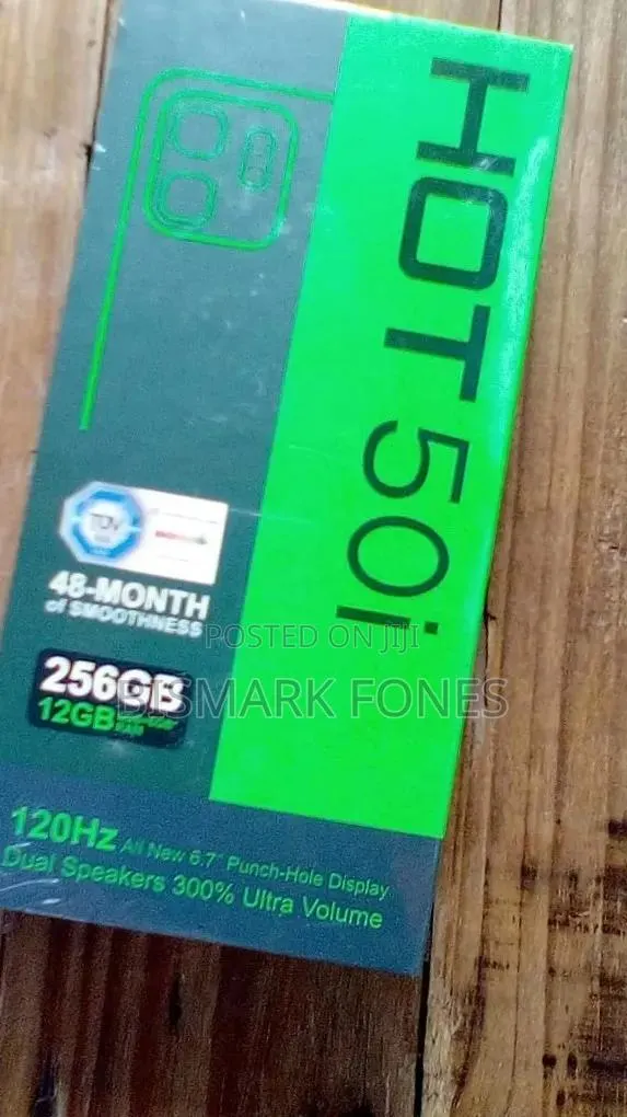 New Infinix Hot 50i 256 GB Green · Photo 1
