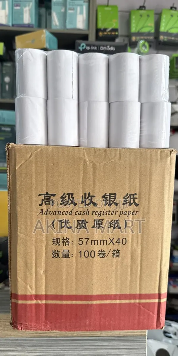 57mm Paper Roll 57mmx40 100pcs · Photo 2
