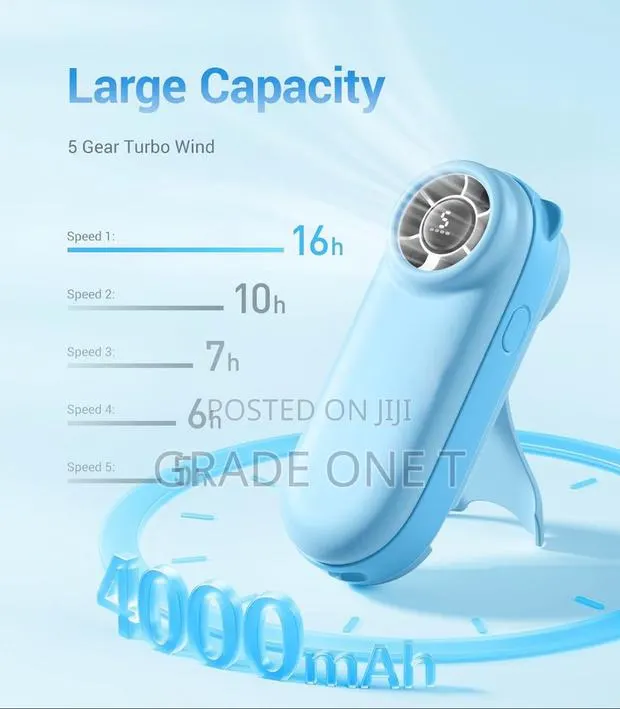 Rechargeable Handheld Fan · Photo 1