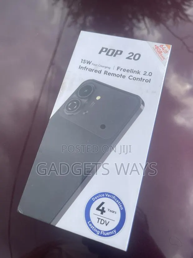 New Tecno Pop 20 64 GB Black · Photo 1