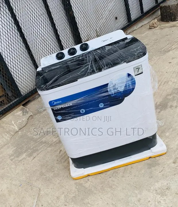 Kindly Check Out Midea 7.0kg Semi Auto Washing Machine Mf100w70/W-Gh · Photo 1