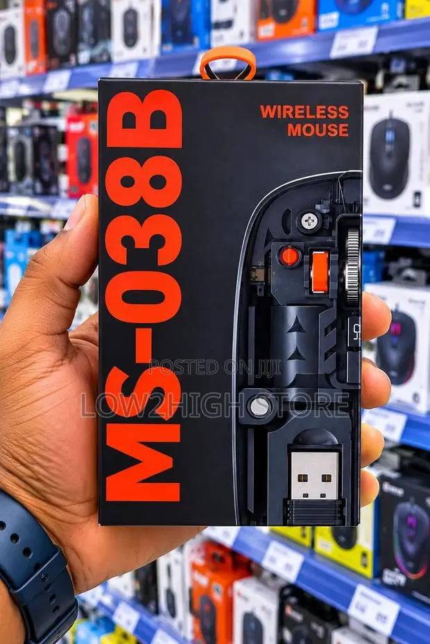 MS-038B Wireless Rechargeable Mouse · Photo 1