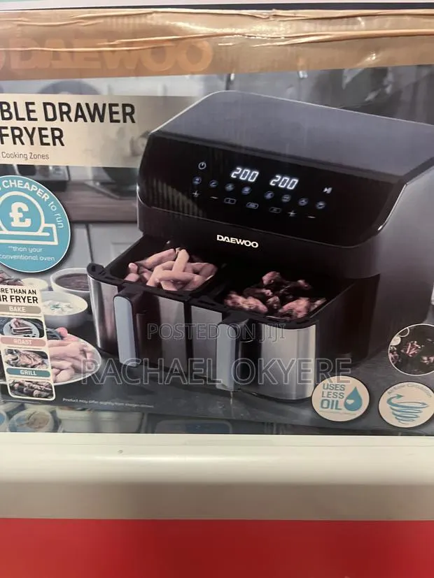 Air Fryer Daewoo 9L Double drawers.New Version · Photo 1