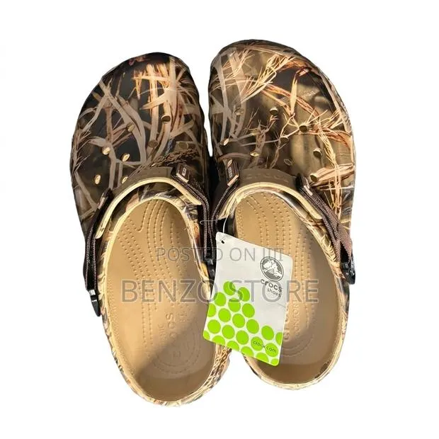 Original Crocs Pattern Clogs Unisex –Durable Lightweight Crocs for Men · Photo 1
