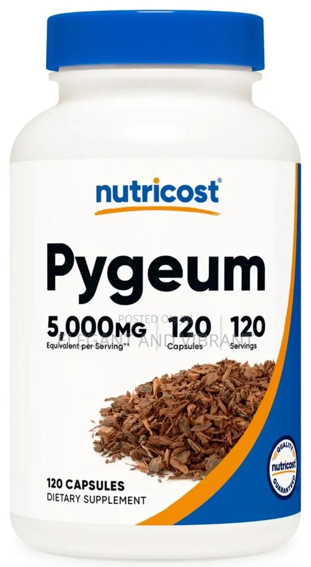 Pygeum 5000mg, 120 Capsules · Photo 1