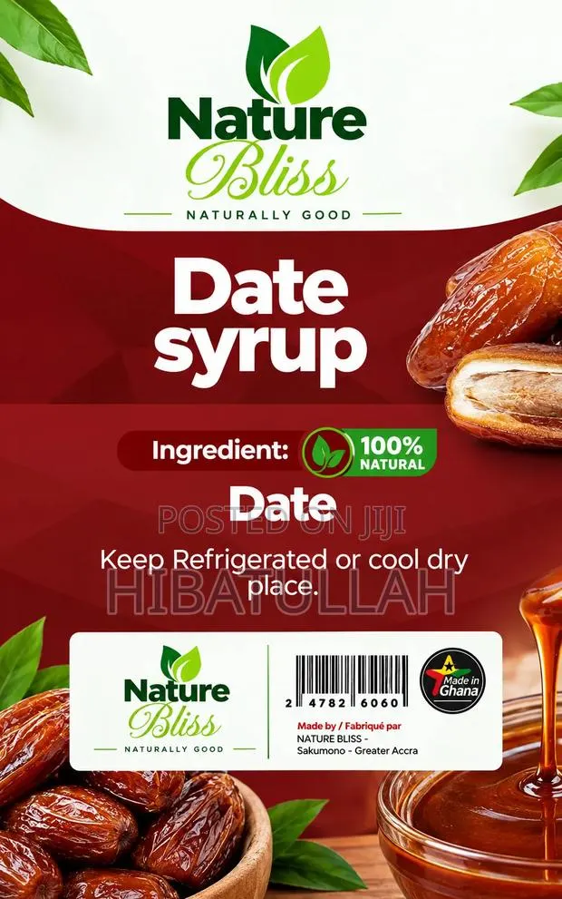 100% Natural Date Syrup – Nature Bliss · Photo 1