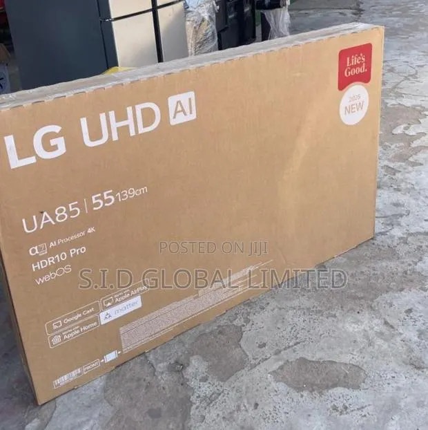 Lg 55ua85 Smart Tv: Hgig Gaming Allm Enabled · Photo 1