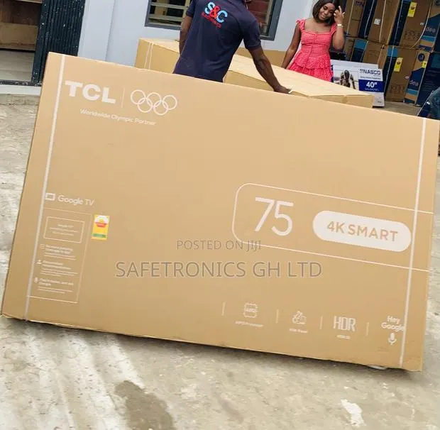 Trust 4K 75 Inch TCL Smart Display Android UHD TV · Photo 1