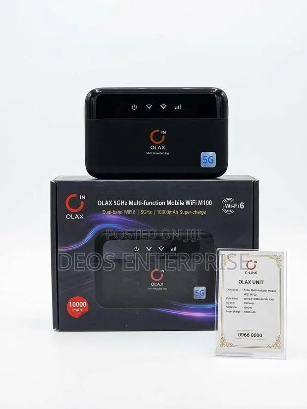 Unstoppable Speed: OLAX M100 High-Capacity Mifi · Photo 1