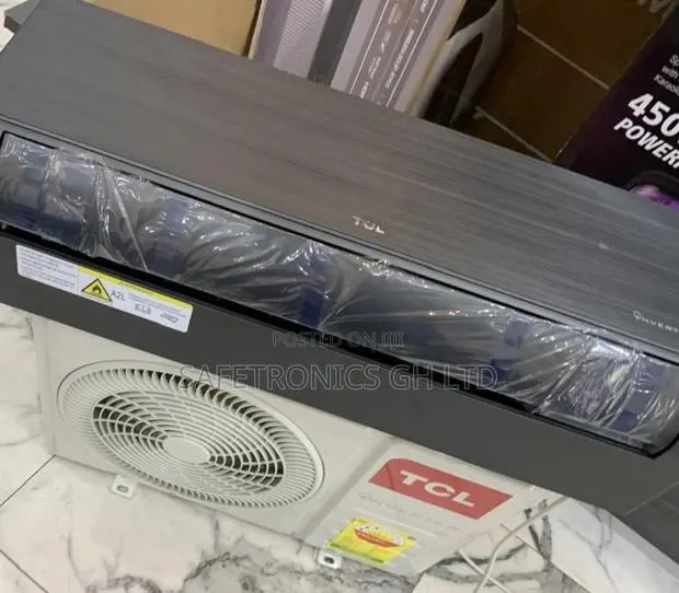 Brand New Inverter Dark/Black 1.5 Horsepower TCL Smart Ac · Photo 1