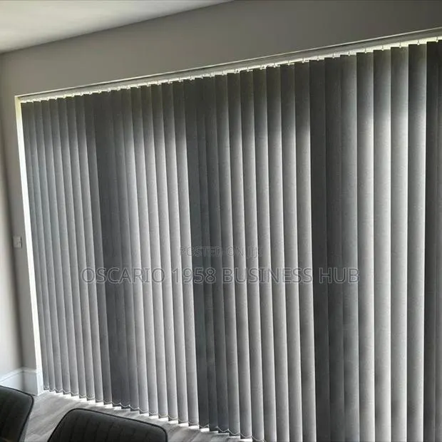 Gingerbread Delight Modern Vertical Window Curtain Blinds · Photo 1