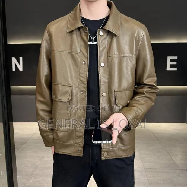 Men’S Leather Jacket · Photo 1