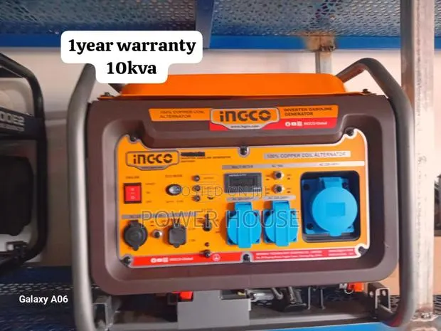 Aircool Nimbus Ingco 10kva Petrol Generator 10kva · Photo 1