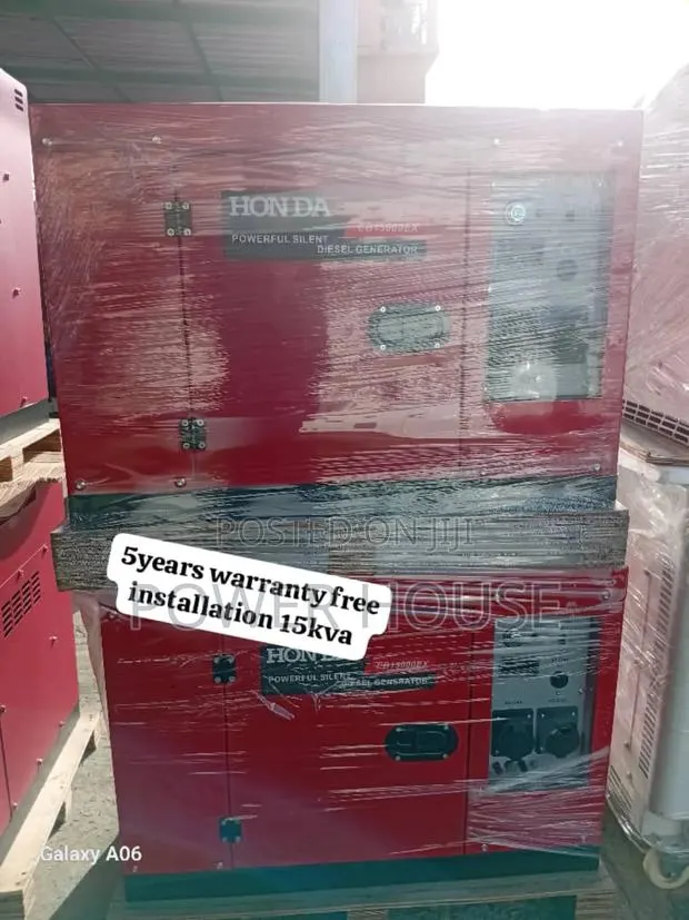 Halo System Honda Diesel Engine 16500watts 15kva Diesel 15kv · Photo 1