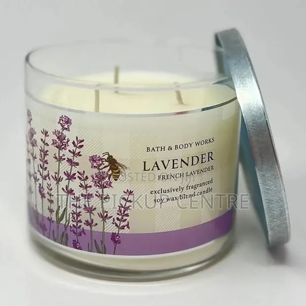 Bath Body Works French Lavender Soy Wax Blend Scented Candle · Photo 1