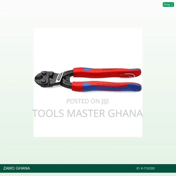 Compact Bolt Cutter 200mm Cobolt Red/Blue - K- · Photo 1