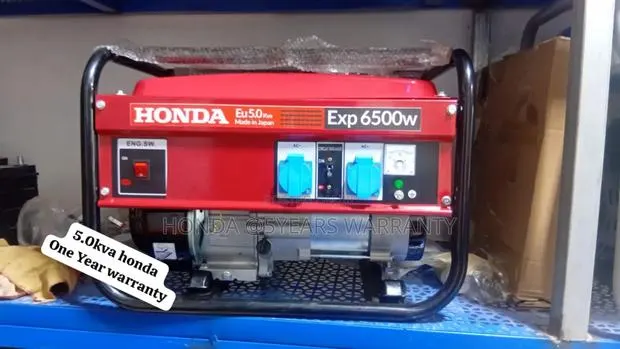 Compare Generator Price Honda 5.0kva 6500watt Petrol 5.0kva · Photo 1
