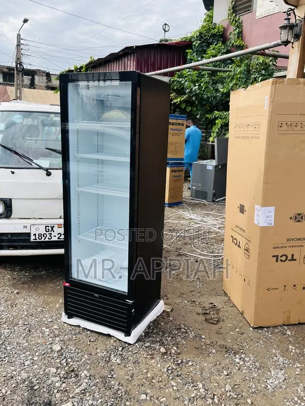 Premium TCL F305cb 285 Litres Display Fridge(Black)2025. · Photo 1