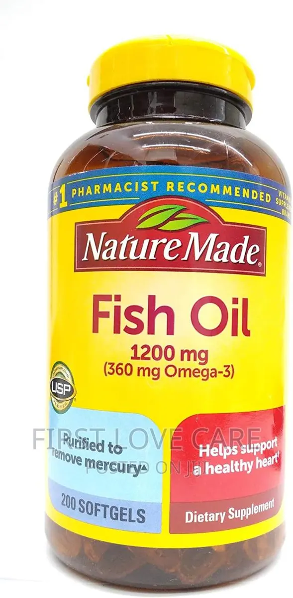 Nature Made Fish Oil 1200mg (360mg Omega-3) · Photo 1